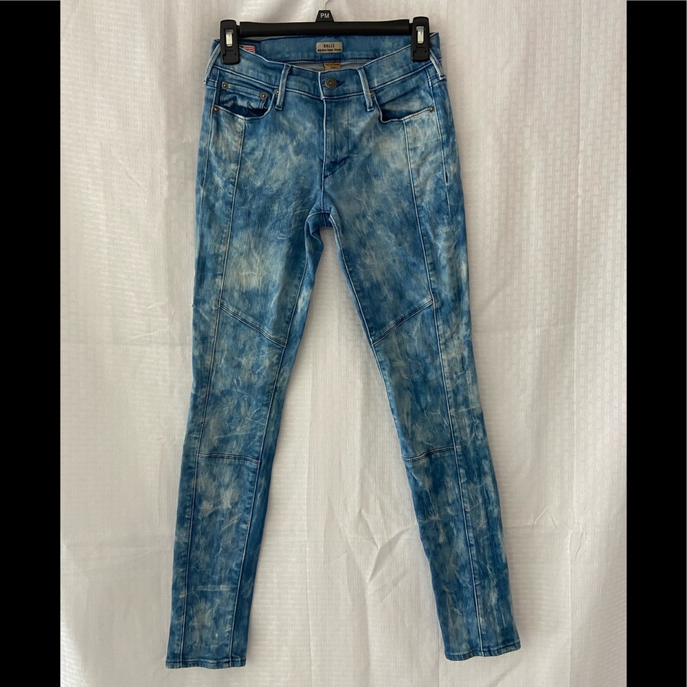 TRUE RELIGION 'Halle' Mid-rise Super Skinny Jeans
